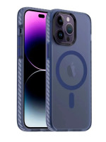 Чехол Gurdini Nano с MagSafe для iPhone 15 Pro синий