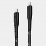 Кабель EnergEa NyloFlex USB-C to USB-C Cable 30 см черный - фото № 2