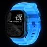 Ремешок Nomad Rocky Point Band для Apple Watch 49/46/45/44 мм светящийся голубой/титан (Icy Blue Glow/Natural) - фото № 2