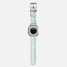Ремешок Nomad Rocky Point Band для Apple Watch 49/46/45/44 мм светящийся голубой/титан (Icy Blue Glow/Natural) - фото № 8