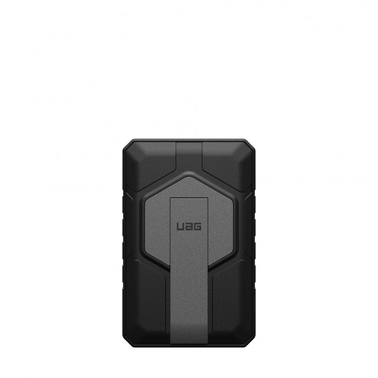 Внешний аккумулятор UAG SRGE Rugged 10K Wireless Power Bank With Stand 10000 мАч черный/серый (Black/Grey)