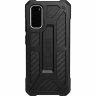 Чехол UAG Monarch Series Case для Samsung Galaxy S20 чёрный карбон - фото № 2