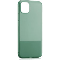 Чехол Gurdini Silicone Touch Series для iPhone 11 Pro Max зелёный