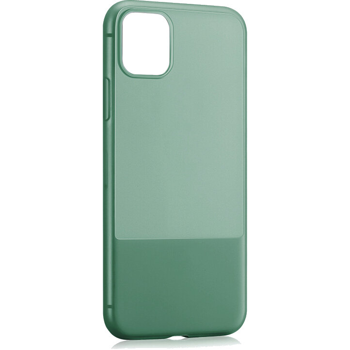 Чехол Gurdini Silicone Touch Series для iPhone 11 Pro Max зелёный 