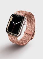 Ремешок Uniq Aspen DE для Apple Watch 38/40/41 мм розовый