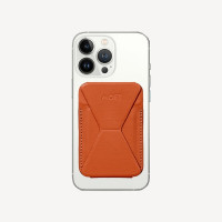 Подставка-кошелёк для iPhone с MagSafe MOFT SNAP-ON рыжий