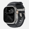 Ремешок Nomad Rocky Point Band для Apple Watch 49/46/45/44 мм серый/титан (Storm/Natural)