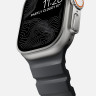 Ремешок Nomad Rocky Point Band для Apple Watch 49/46/45/44 мм серый/титан (Storm/Natural) - фото № 4