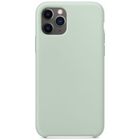 Силиконовый чехол S-Case Silicone Case для iPhone 11 Pro Max голубой берилл