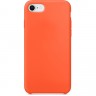 Силиконовый чехол Gurdini Silicone Case для iPhone 7/8/SE 2 оранжевый (Spicy Orange)