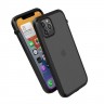 Чехол Catalyst Influence Series Case для iPhone 12 / 12 Pro черный (Stealth Black)