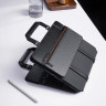 Карбоновая сумка PITAKA FlipBook Case для iPad Pro 12.9" черная (FBCI2001) - фото № 6