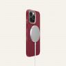 Чехол SPIGEN CYRILL UltraColor c MagSafe для iPhone 14 Pro красный (Sangria) - фото № 2