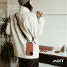 Чехол MOFT Vegan Leather Snap Case с MagSafe для iPhone 14 Pro Max коричневый - фото № 3