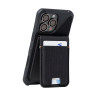 Магнитный кошелек-подставка UAG Metropolis Kevlar MagSafe Wallet черный кевлар (Kevlar Black) - фото № 6