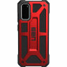 Чехол UAG Monarch Series Case для Samsung Galaxy S20 красный - фото № 2