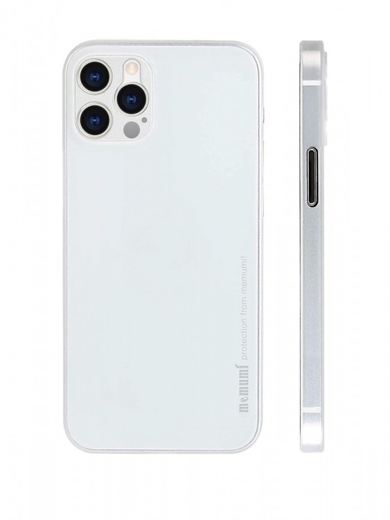 Чехол Memumi ультра тонкий 0.3 мм для iPhone 12 Pro Max белый