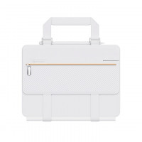 Карбоновая сумка PITAKA FlipBook Case для iPad Pro 12.9" белая (FBCI2002)