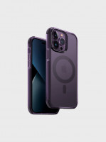 Чехол Uniq Combat MagClick с MagSafe для iPhone 14 Pro фиолетовый (Purple)