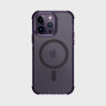 Чехол Uniq Combat MagClick с MagSafe для iPhone 14 Pro фиолетовый (Purple) - фото № 2