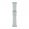 Кожаный ремешок Native Union Classic Strap для Apple Watch 49/45/44/42 мм салатовый - фото № 3