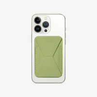 Подставка-кошелёк для iPhone с MagSafe MOFT SNAP-ON фисташковый