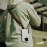 Чехол MOFT Vegan Leather Snap Case с MagSafe для iPhone 14 Pro Max белый - фото № 3
