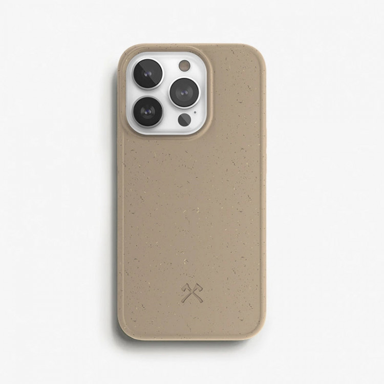 Чехол Woodcessories Bio Case с MagSafe для iPhone 14 Pro Max светло-коричневый (Taupe Brown)