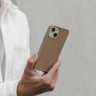 Чехол Woodcessories Bio Case с MagSafe для iPhone 14 Pro Max светло-коричневый (Taupe Brown) - фото № 3