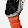 Ремешок Nomad Rocky Point Band для Apple Watch 49/46/45/44 мм оранжевый/титан (Magma/Natural) - фото № 5