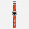 Ремешок Nomad Rocky Point Band для Apple Watch 49/46/45/44 мм оранжевый/титан (Magma/Natural) - фото № 7