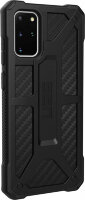 Чехол UAG Monarch Series Case для Samsung Galaxy S20 Plus чёрный карбон