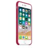 Силиконовый чехол Gurdini Silicone Case для iPhone 7/8/SE 2 розовый (Rose Red) - фото № 2