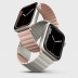 Силиконовый ремешок Uniq Revix для Apple Watch 42/44/45 мм розовый/бежевый