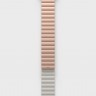 Силиконовый ремешок Uniq Revix для Apple Watch 42/44/45 мм розовый/бежевый - фото № 5