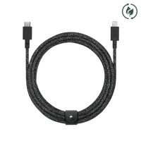 Кабель Native Union Belt Cable XL USB-C to Lightning 3 м черный