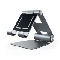 Настольная подставка Satechi R1 Aluminum Multi-Angle Tablet Stand для мобильных устройств серый космос (ST-R1M)