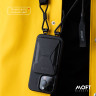 Чехол MOFT Vegan Leather Snap Case с MagSafe для iPhone 14 Pro черный - фото № 2