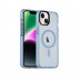 Чехол Gurdini Nano с MagSafe для iPhone 15 Plus голубой