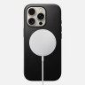Кожаный чехол Nomad Modern Leather Case для iPhone 16 Pro черный (Black) - фото № 3
