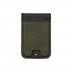 Магнитный кошелек-подставка UAG Metropolis Kevlar MagSafe Wallet зеленый кевлар (Kevlar Element Green)