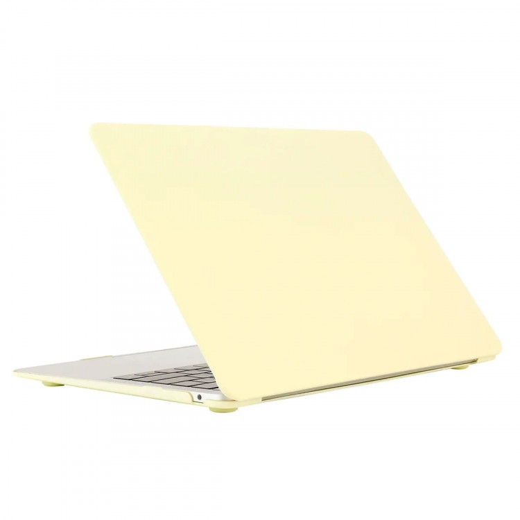 Чехол HardShell Case для MacBook Pro 13" (2016-2020) лимонный крем
