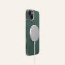 Чехол SPIGEN CYRILL UltraColor c MagSafe для iPhone 14 Plus зеленый (Kale) - фото № 2