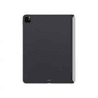 Чехол PITAKA MagEZ Case 2 для iPad Pro 12.9" (2021) черно-серый кевлар Twill (KPD2102P)