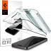Защитное стекло SPIGEN EZ FIT GLAS.tR 2 Pack для iPhone 15 Pro Max (Black) 2 шт.