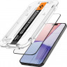 Защитное стекло SPIGEN EZ FIT GLAS.tR 2 Pack для iPhone 15 Pro Max (Black) 2 шт. - фото № 3