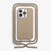 Чехол Woodcessories Change Case для iPhone 14 Pro Max светло-коричневый (Taupe Brown)