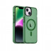 Чехол Gurdini Nano с MagSafe для iPhone 15 Plus зеленый