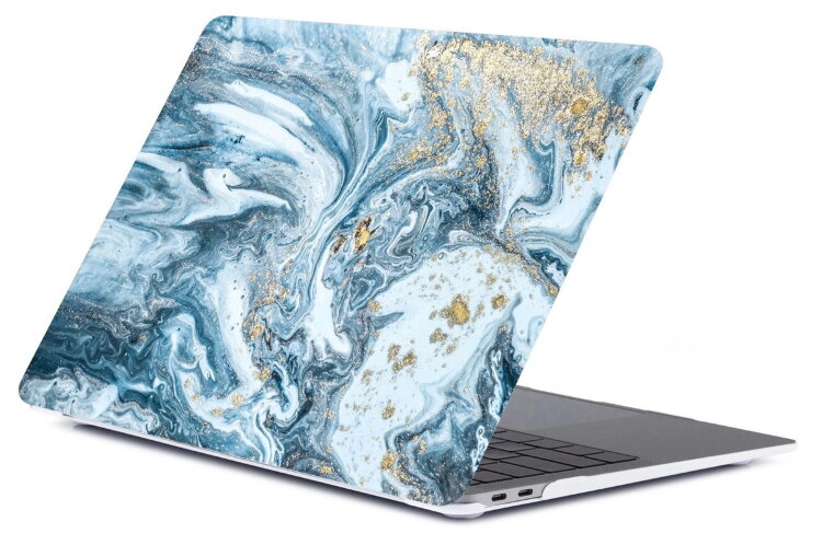 Чехол HardShell Case для MacBook Pro 16" (2019) разноцветный стиль 019