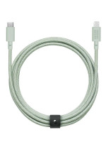 Кабель Native Union Belt Cable XL USB-C to Lightning 3 м салатовый